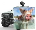 Samochód OFF-ROAD WPL Fortuner 1:16, 4x4, 2.4G, LiPo, czas pracy 25 min (zielony)