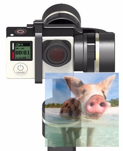 Stabilizator gimbal ręczny dla kamer GoPro Feiyu-Tech G4S