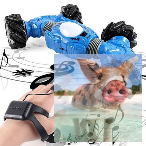 Twist Climber 1:16, 2.4GHz RTR - niebieski