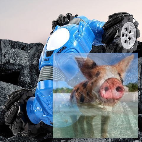 Twist Climber 1:16, 2.4GHz RTR - niebieski