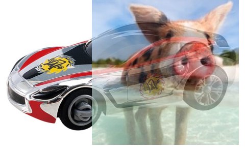 Whistling Car - 375cm, 3 pętle, most - srebrny Whistling Car - 375cm, 3 pętle, most - srebrny