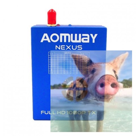Zestaw Aomway Nexus V1 TX+RX 1080p 500m 500MHz Zestaw Aomway Nexus V1 TX+RX 1080p 500m 500MHz