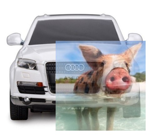 Audi Q7 1:24 RTR (zasilanie baterie AA) - Biały