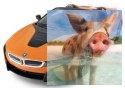 BMW i8 1:12 2.4GHz RTR (zasilanie na baterie AA) - Pomarańczowy