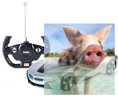 BMW i8 1:14 RTR (zasilanie na baterie AA) - srebrny