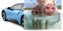 BMW i8 RASTAR 1:18 RTR (zasilanie na baterie AA) - niebieski