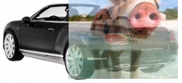 Bentley Continental 1:12 RTR (zasilanie na baterie AA) - czarny