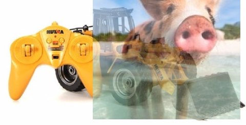 Buldożer 1:18 6CH 2.4GHz RTR