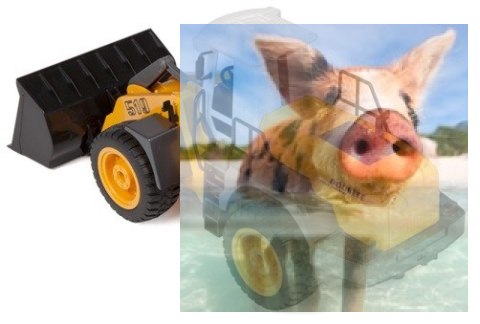 Buldożer - spychacz 1:20 (dźwięki i światła)