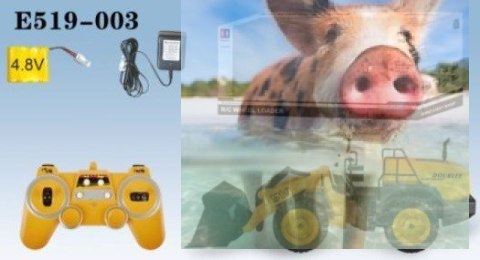 Buldożer - spychacz 1:20 (dźwięki i światła)