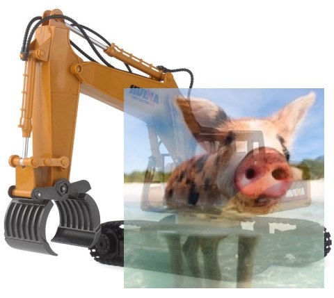 Chwytacz gąsiennicowy Alloy 1:14 16CH 2.4GHz RTR