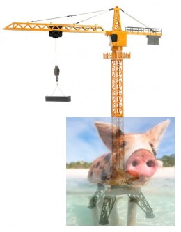 Dźwig zdalnie sterowany 1:14 12CH 2.4GHz RTR