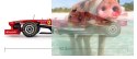 FERRARI F1 1:12 RTR (zasilanie na baterie AA) - Czerwony