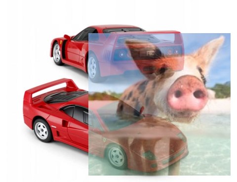 Ferrari F40 1:24, RTR - Czerwony