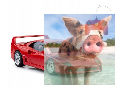 Ferrari F40 1:24, RTR - Czerwony