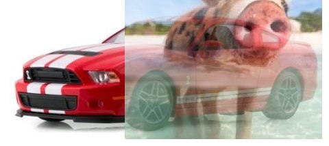 Ford Shelby RASTAR 1:14 RTR (zasilanie na baterie AA) - Czerwony