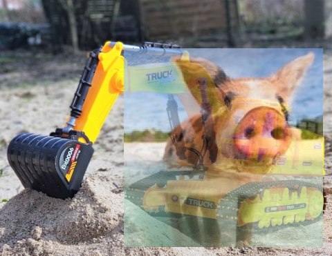 Koparka gąsienicowa 1:18 2.4GHz