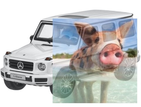 Mercedes-Benz G63 1:24 RTR (zasilanie na baterie AA) - biały Mercedes-Benz G63 1:24 RTR (zasilanie na baterie AA) - biały