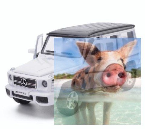 Mercedes-Benz G63 1:24 RTR (zasilanie na baterie AA) - biały Mercedes-Benz G63 1:24 RTR (zasilanie na baterie AA) - biały