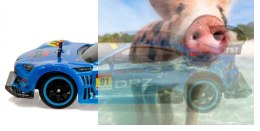 NQD 4WD Drift Racing 1:10 2.4GHz 40km/h - Niebieski