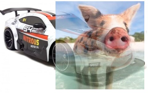 NQD 4WD Drift Turbo Furious 1:14 RTR 2.4GHz - biały