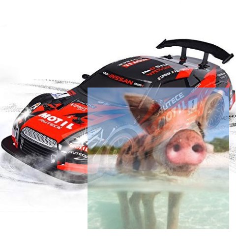 NQD 4WD Drift Turbo Furious 1:14 RTR 2.4GHz - czerwony