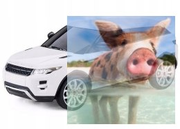 Range Rover Evoque 1:24, RTR (zasilanie na baterie AA) - Biały