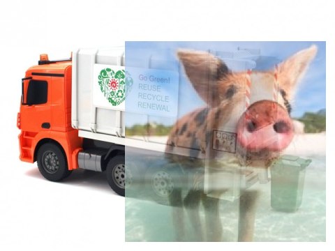 Śmieciarka Mercedes Arocs 2.4GHz