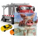 Transporter MACK 1:26 2.4GHz RTR (odpinana naczepa, 2 auta osobowe)