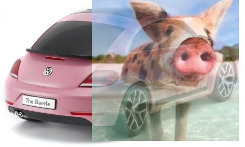 Volkswagen Beetle 1:14 RTR (zasilanie na baterie AA) - Różowy