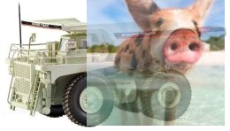 Wywrotka kopalniana 1:24 27MHz RTR