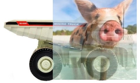 Wywrotka kopalniana 1:24 27MHz RTR