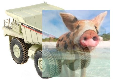 Wywrotka kopalniana 1:24 27MHz RTR