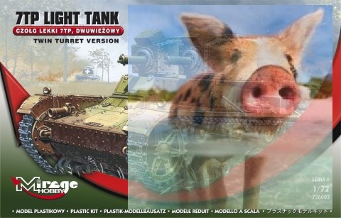 7TP Polski Lekki Czołg - Dwuwieżowy