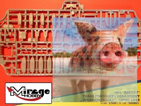 "BATORY" Transportowiec Desantowy "Operacja HUSKY" Lipiec 1943