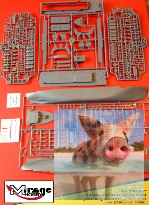 "BATORY" Transportowiec Desantowy "Operacja HUSKY" Lipiec 1943