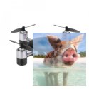 Dron MJX X916H (Kontrola przez aplikację, Kamera FPV, żyroskop, barometr, 13.7cm)