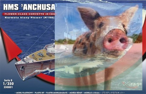 HMS "Anchusa" Brytyjska Korweta klasy Flower K186