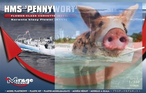 HMS "PENNYWORT" Brytyjska Korweta klasy Flower K111