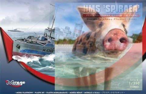 HMS "SPIRAEA" Brytyjska Korweta klasy Flower K08