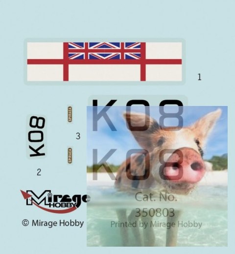 HMS "SPIRAEA" Brytyjska Korweta klasy Flower K08