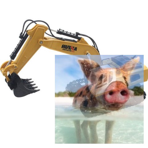 Koparka 1:18 2.4GHz 9CH RTR