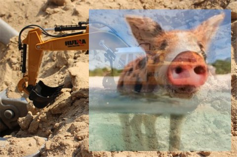 Koparka 1:18 2.4GHz 9CH RTR