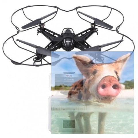 MJX X301H RTF (Kamera FPV, 2.4GHz, 4CH, żyroskop, barometr, 31cm) MJX X301H RTF (Kamera FPV, 2.4GHz, 4CH, żyroskop, barometr, 31cm)