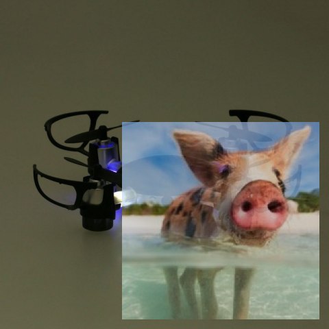 Mini dron MJX X906T + Monitor (Kamera FPV 2MP, 5.8GHz, 4CH, żyroskop, 11cm)