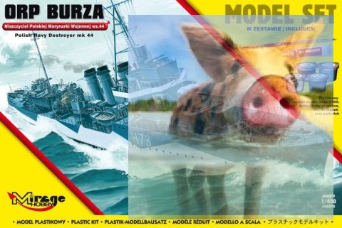 ORP "BURZA" wz.44 Polski Niszczyciel II WŚ