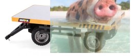 Przyczepa płaska do modeli H-Toys Alloy w skali 1:10