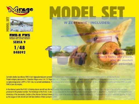 R.W.D.-8 PWS Polski Samolot Szkolno-Łącznikowy