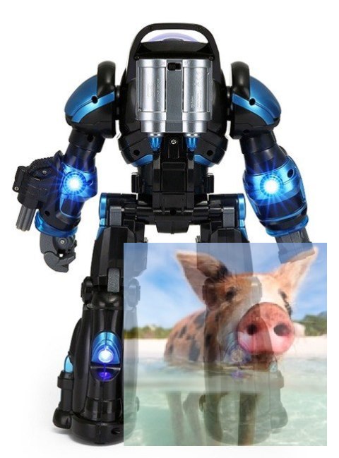 Robot Spaceman RASTAR 1:14 (światła i dźwięki, tańczy, strzela kulkami) Robot Spaceman RASTAR 1:14 (światła i dźwięki, tańczy, strzela kulkami)
