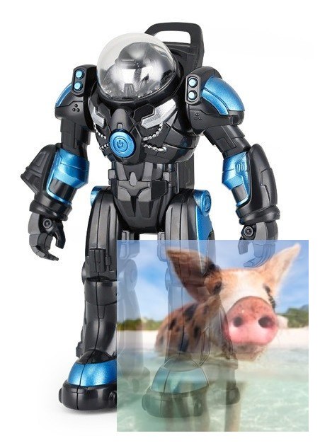 Robot Spaceman RASTAR 1:32 (światła i dźwięki, ruchome ramiona) - Czarny Robot Spaceman RASTAR 1:32 (światła i dźwięki, ruchome ramiona) - Czarny